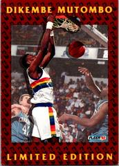 Dikembe Mutombo #4 Basketball Cards 1991 Fleer Dikembe Mutombo Prices