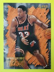 Alonso Mourning #133 Basketball Cards 1997 Fleer Flair Hardwood Leaders Prices
