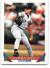 Jimmy Key #68T Baseball Cards 1993 Topps Traded Prices