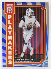 Dak Prescott [Blue] #PM-3 Football Cards 2023 Panini Donruss Elite Playmakers Prices
