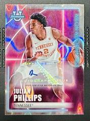 Julian Phillips [Autograph Lava] #NN-12 Basketball Cards 2022 Bowman University Best Neon Neophytes Prices
