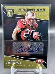 Garrison Hearst [Gold] #TCS-GHE Football Cards 2021 Panini Chronicles Totally Certified Signatures Prices