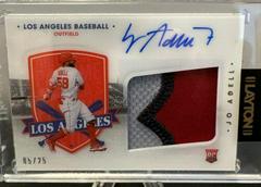 Jo Adell [Gold] #AP-JA Baseball Cards 2021 Panini Chronicles America's Pastime Autographs Prices