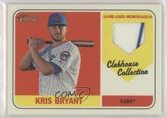 Kris Bryant Baseball Cards 2018 Topps Heritage Clubhouse Collection Relics Prices