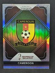 Cameroon [Silver] Soccer Cards 2022 Panini Prizm World Cup Team Badges Prices