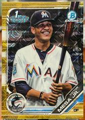 Victor Victor Mesa [Gold Refractor] Baseball Cards 2019 Bowman Mega Box Chrome Prices