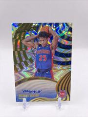 Marcus Sasser [Fractal] #14 Basketball Cards 2023 Panini Revolution Rookie Autograph Prices
