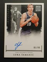 Luka Samanic [Autograph] #116 Basketball Cards 2019 Panini Impeccable Prices