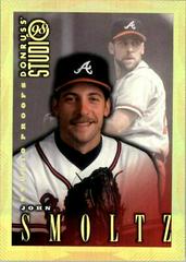 John Smoltz #95 Baseball Cards 1998 Studio Prices
