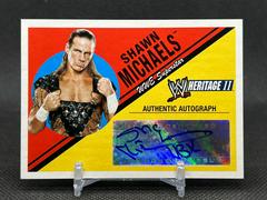 Shawn Michaels Wrestling Cards 2006 Topps Heritage II WWE Autographs Prices
