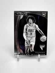 Jalen Williams #19 Basketball Cards 2022 Panini Flux Titan Prices