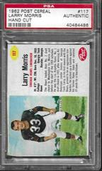 Larry Morris [Hand Cut] #117 Football Cards 1962 Post Cereal Prices