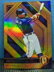 Ronald Acuna Jr Baseball Cards 2021 Panini Chronicles Gold Standard Prices