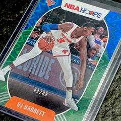 RJ Barrett [Green Explosion] Basketball Cards 2020 Panini Hoops Prices
