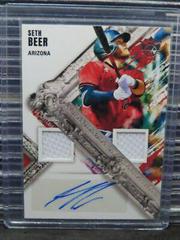 Seth Beer #DMS-SB Baseball Cards 2022 Panini Diamond Kings DK Materials Signatures Prices