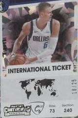 Kristaps Porzingis [Cracked Ice] Basketball Cards 2021 Panini Contenders International Ticket Prices