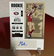 George Kittle [Autograph Championship Ticket] #282 Football Cards 2017 Panini Contenders Prices