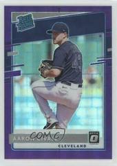 Aaron Civale [Pandora Purple] #88 Baseball Cards 2020 Panini Donruss Optic Prices