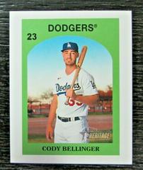Cody Bellinger #23 Baseball Cards 2021 Topps Heritage Venezuela Stamps Prices