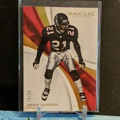 Deion Sanders #6 Football Cards 2017 Panini Immaculate Collection Prices