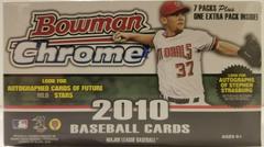 Blaster Box Baseball Cards 2010 Bowman Chrome Prices