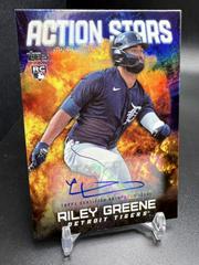 Riley Greene [Autograph] #AS-8 Baseball Cards 2023 Topps Update Action Stars Prices