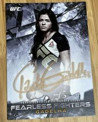 Claudia Gadelha [Red] Ufc Cards 2017 Topps UFC Knockout Autographs Prices