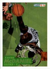 Xavier McDaniel #15 Basketball Cards 1993 Fleer Prices
