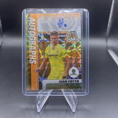 Juan Foyth [Orange Fluorescent] #AM-JF Soccer Cards 2021 Panini Mosaic LaLiga Autographs Prices