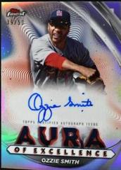 Ozzie Smith Baseball Cards 2022 Topps Finest Aura of Excellence Autographs Prices