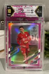 Jamal Musiala [Pink] Soccer Cards 2020 Topps Chrome UEFA Champions League Prices