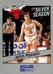 John Paxson #11 Basketball Cards 1990 Star Equal Chicago Bulls Silver Season Prices