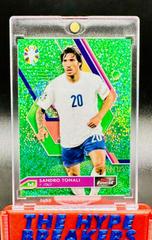 Sandro Tonali [Green Speckle Refractor] #43 Soccer Cards 2023 Topps Finest Road to UEFA EURO Prices