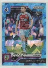 Charlie Taylor [Blue Ice] Soccer Cards 2019 Panini Prizm Premier League Prices