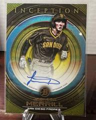 Jackson Merrill [Gold] #PA-JM Baseball Cards 2022 Bowman Inception Prospect Autographs Prices
