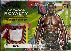 Francis Ngannou [Prime] #OR-FNG Ufc Cards 2022 Panini Donruss UFC Octagon Royalty Prices