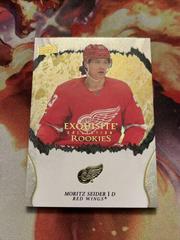 Moritz Seider [Gold] #R-49 Hockey Cards 2021 Upper Deck Ice Exquisite Collection Rookies Prices