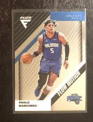 Paolo Banchero #14 Basketball Cards 2022 Panini Flux Flow Motion Prices