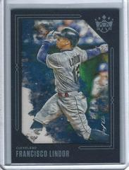 Francisco Lindor [Wood Frame] #134 Baseball Cards 2020 Panini Diamond Kings Prices