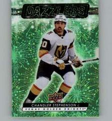 Chandler Stephenson [Green] Hockey Cards 2023 Upper Deck Dazzlers Prices