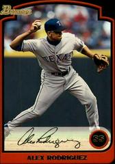 Alex Rodriguez #129 Baseball Cards 2003 Bowman Prices