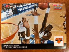 Patrick Ewing Basketball Cards 1993 Hoops Scoops Prices