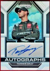 Tanner Gray [White] #5 Racing Cards 2023 Panini Prizm NASCAR Autograph Prices