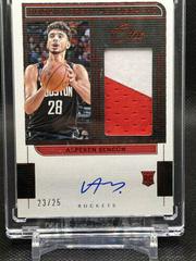 Alperen Sengun [Red] Basketball Cards 2021 Panini One and One Rookie Jersey Autographs Prices