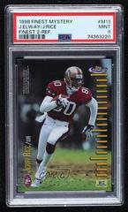 John Elway, Jerry Rice [Refractor] Football Cards 1998 Topps Finest Mystery 2 Prices