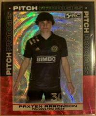 Paxten Aaronson [Red Wave Refractor] Soccer Cards 2021 Topps Chrome MLS Prices