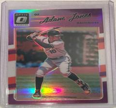Adam Jones [Purple] #72 Baseball Cards 2017 Panini Donruss Optic Prices