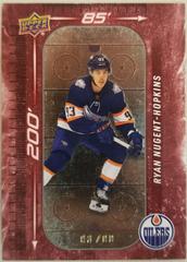 Ryan Nugent Hopkins [Red] #DM-12 Hockey Cards 2023 Upper Deck 200' x 85' Prices