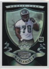 Victor Abiamiri [Black Refractor] #34 Football Cards 2007 Bowman Sterling Prices