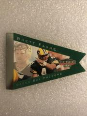 Brett Favre [Green] #37 Football Cards 1998 Playoff Contenders Pennants Prices